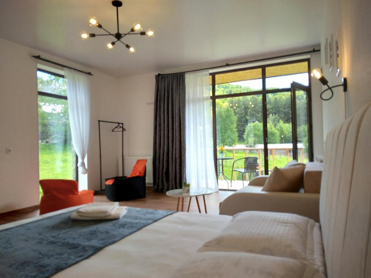 Terkhena Hotel Kazbegi Eksteriør billede